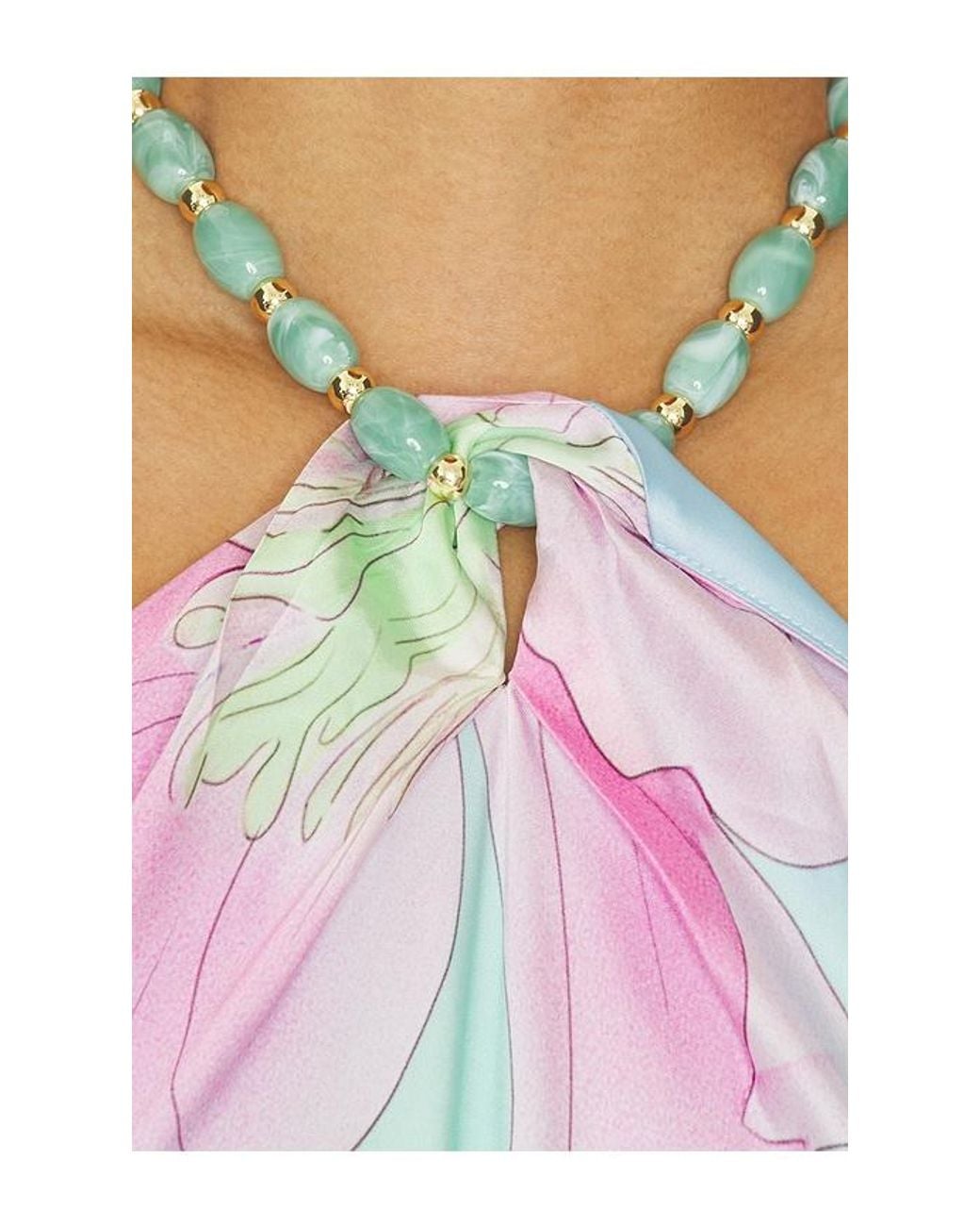 retroféte Blue Anat Dress