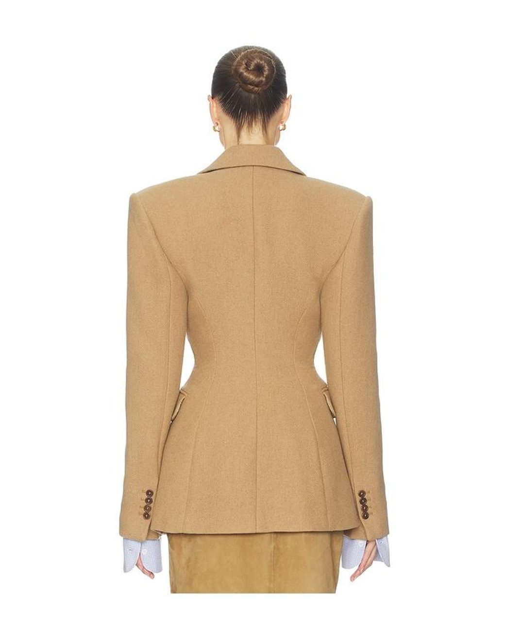 Helsa Natural Italian Wool Blend Blazer