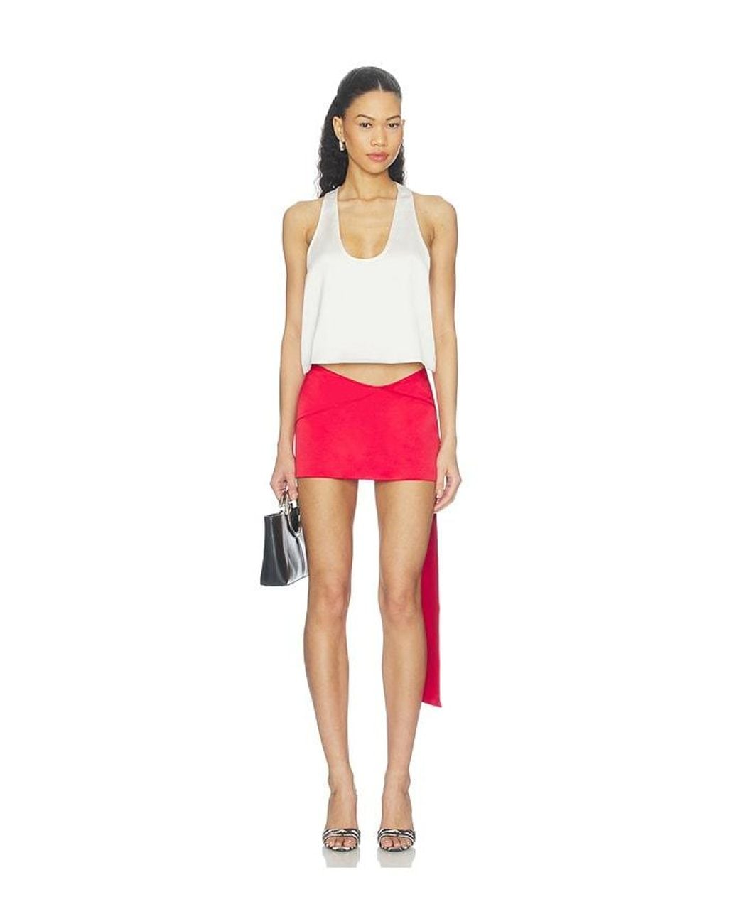 Lioness Red Manhattan Mini Skirt