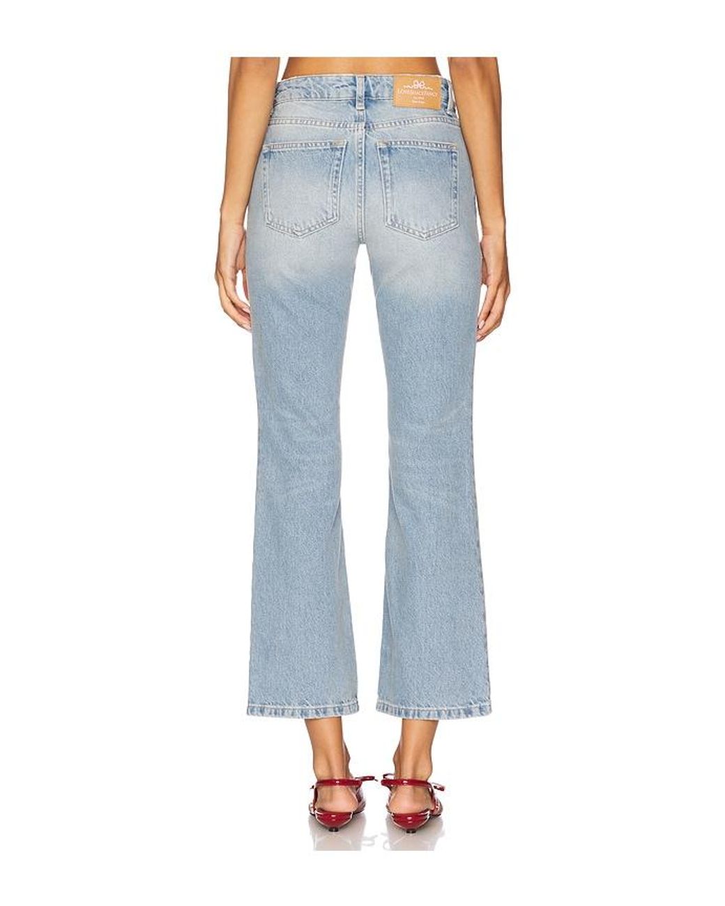 LoveShackFancy Blue Hose Sami