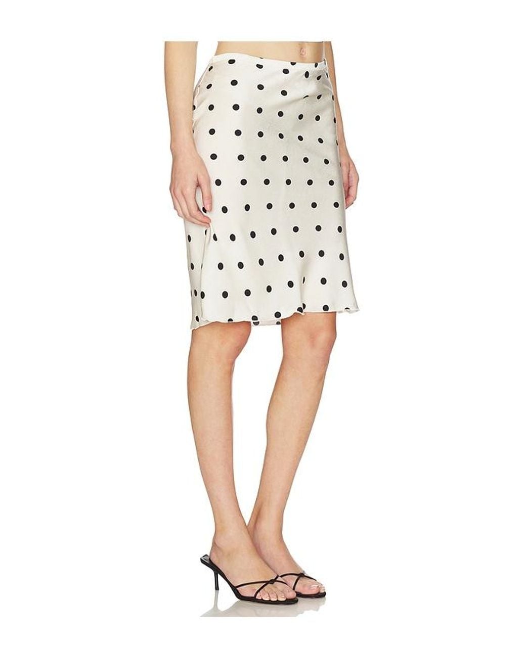Lioness Black Shoreline Midi Skirt
