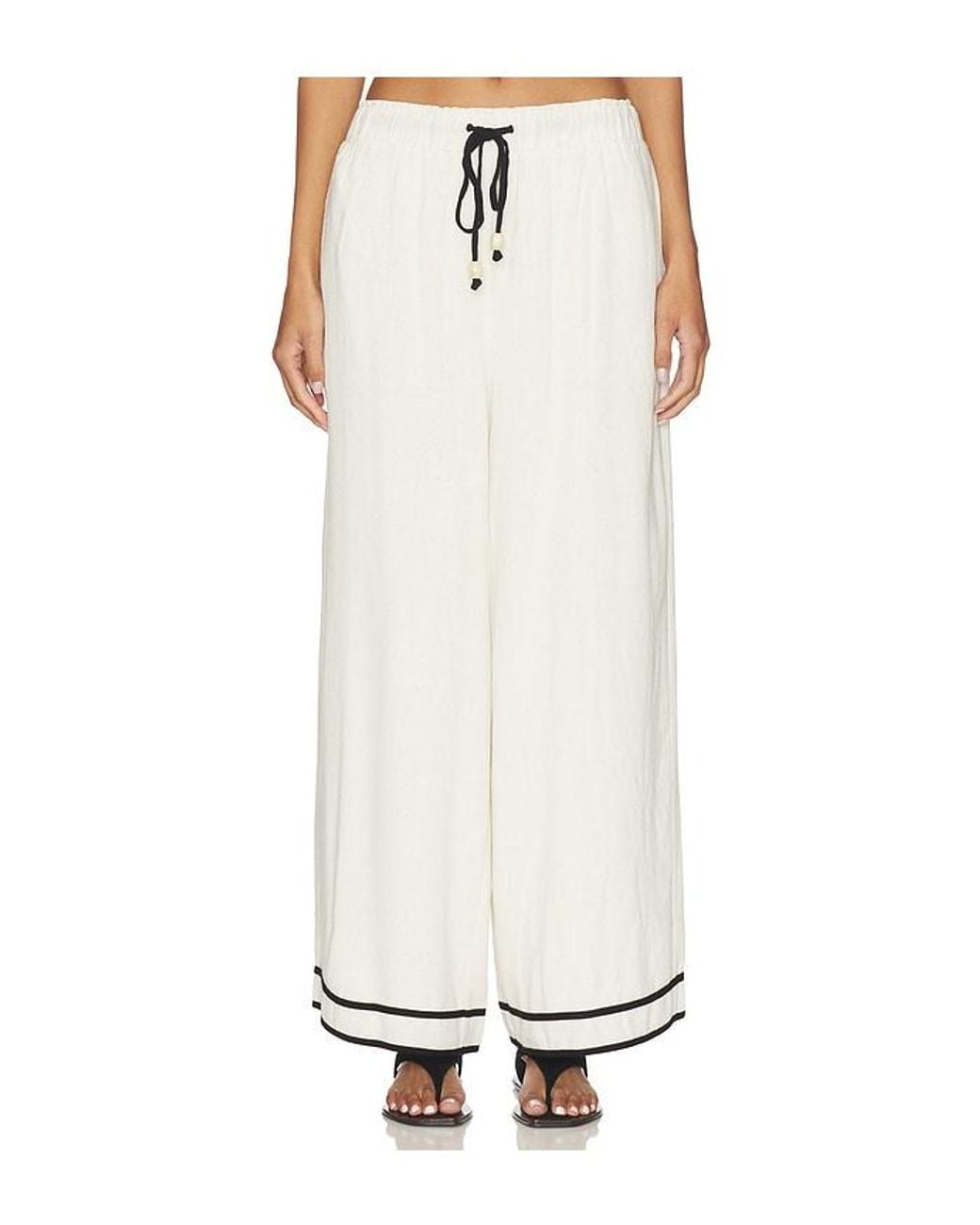 Sancia White The Noa Pants