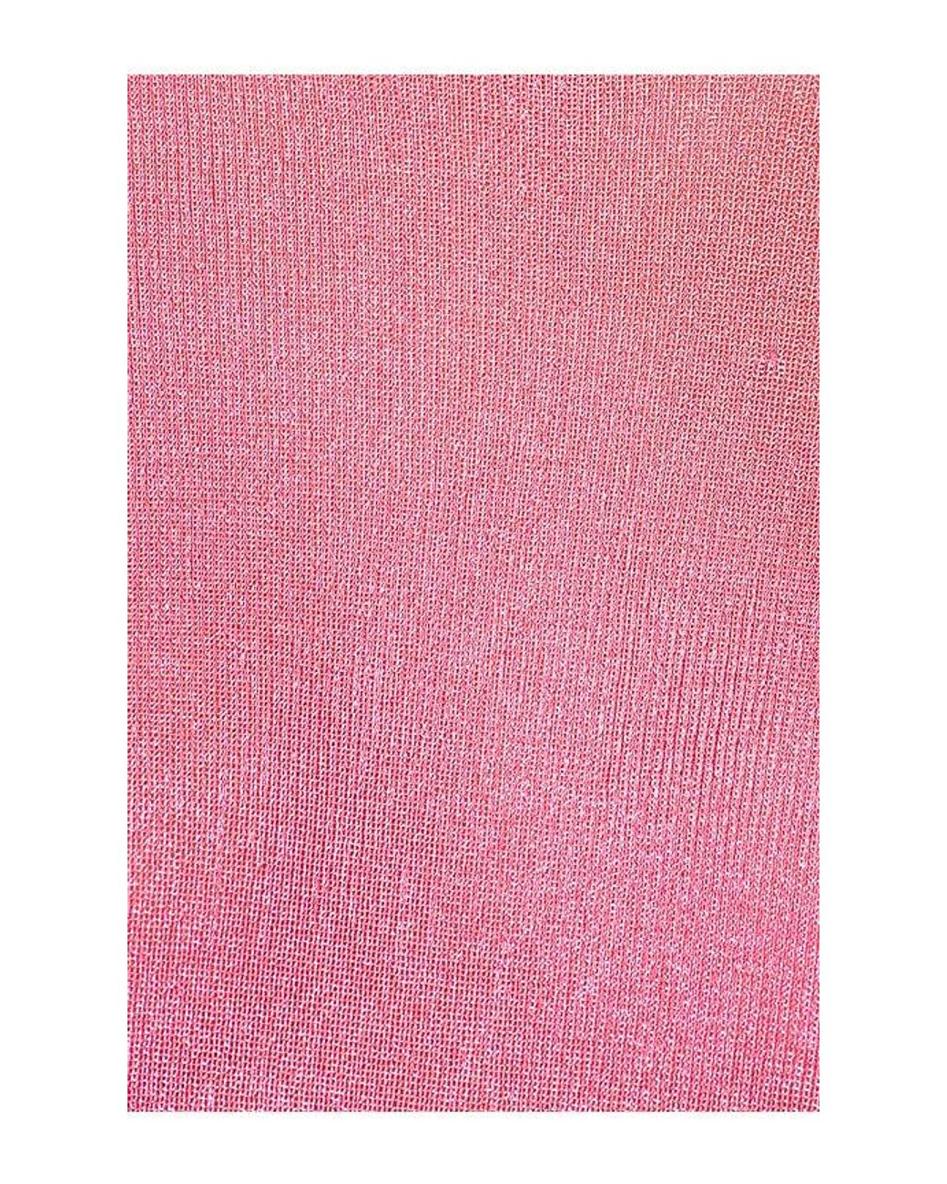 SER.O.YA Pink Rae Metallic Mini Dress