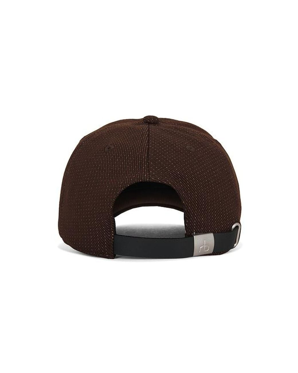Rag & Bone Brown Harlow Baseball Cap