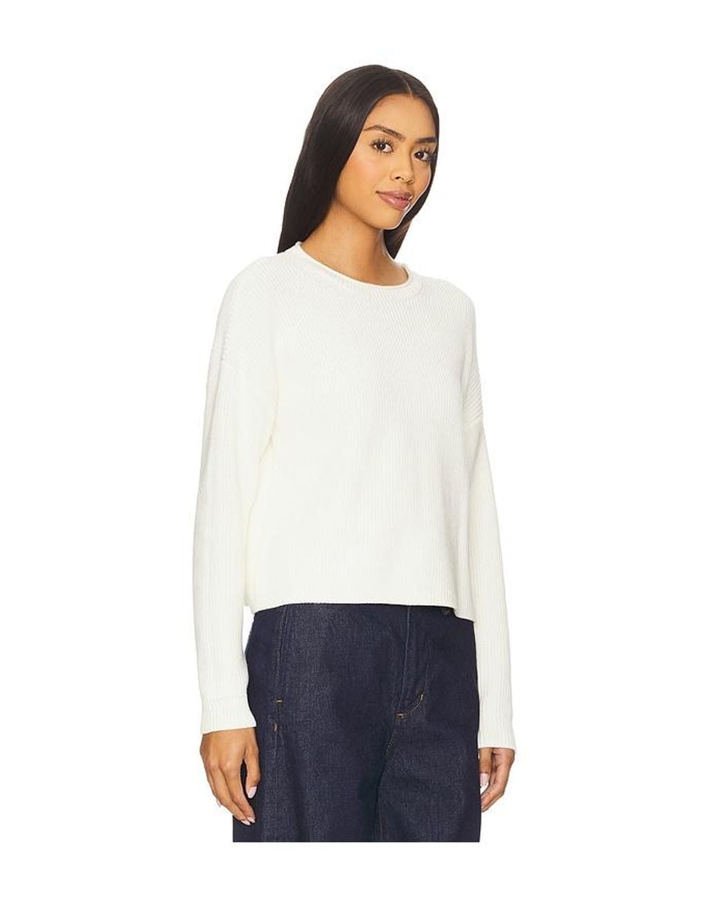 525 America White Daphne Pullover