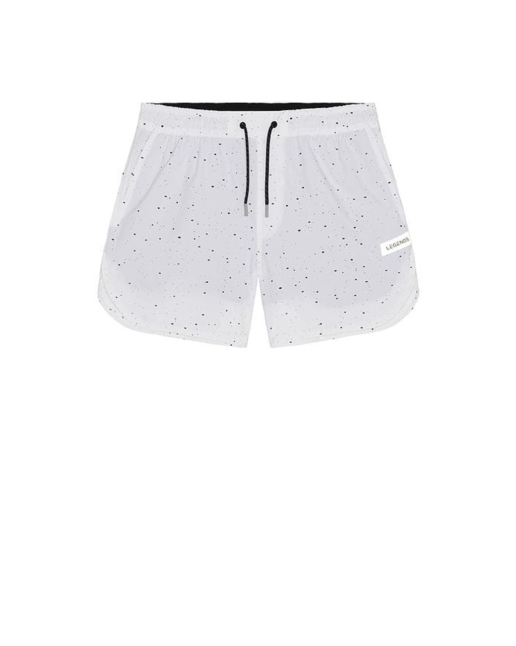 Legends White Luka Hd 5 Lined Short for men