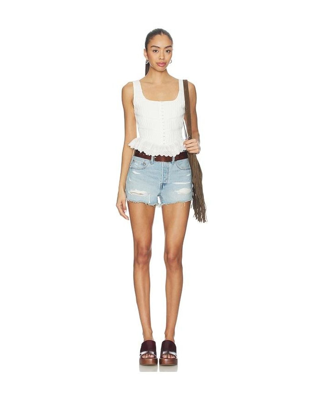 Heartloom Blue Christine Top