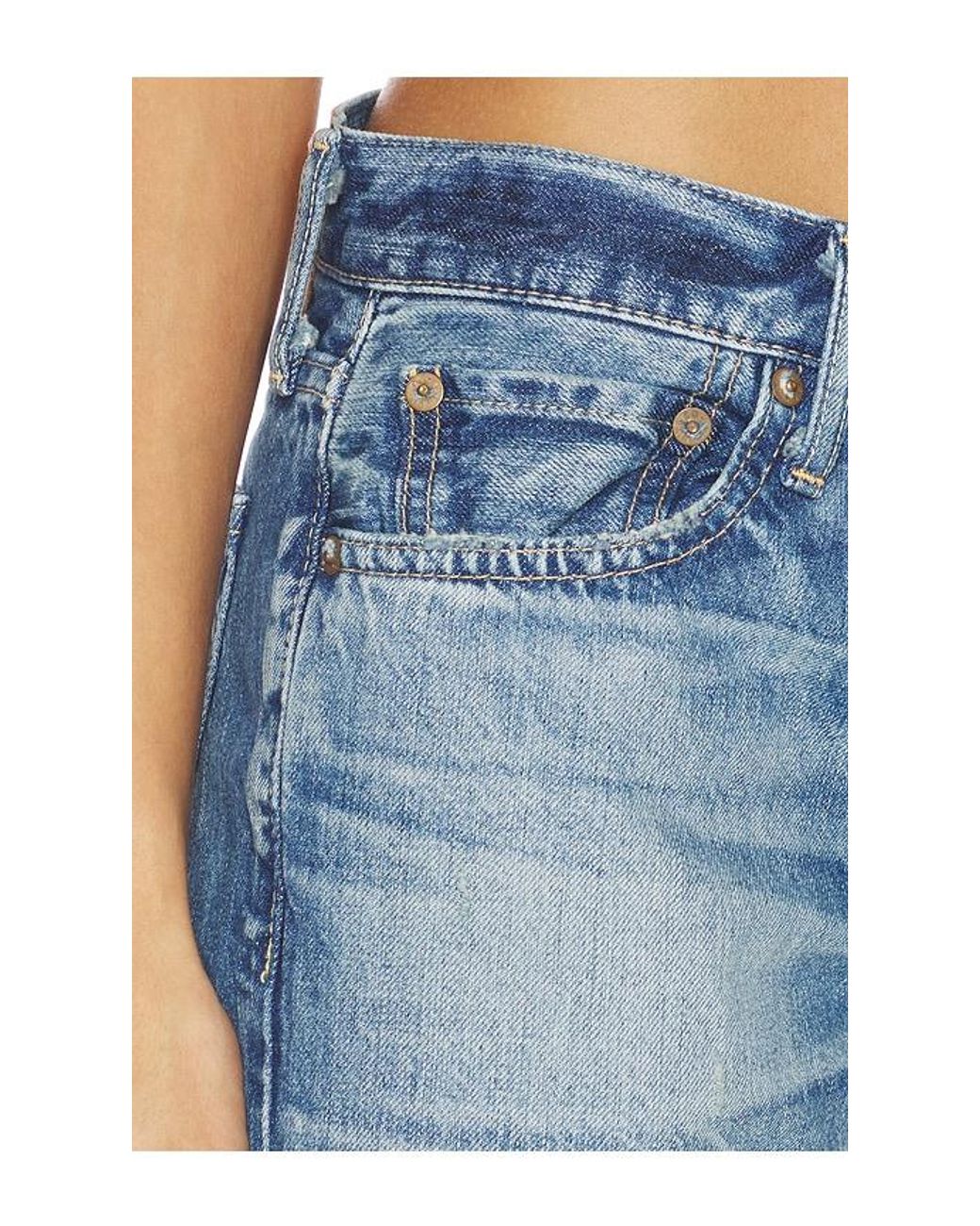 Moussy Blue Wrentham Tapered Jeans