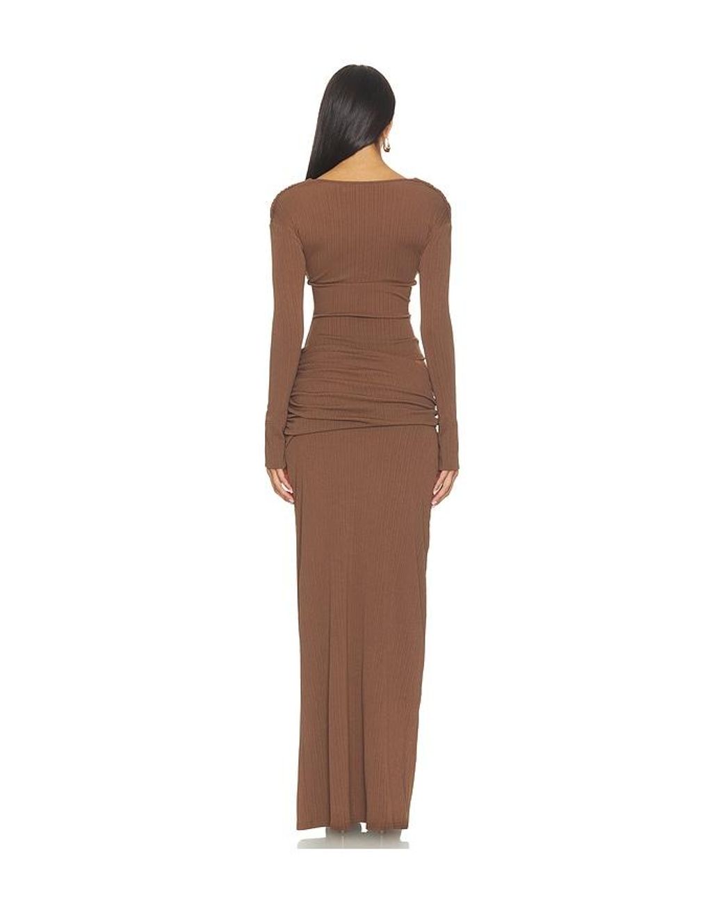 Benni Brown Agnes Maxi Dress