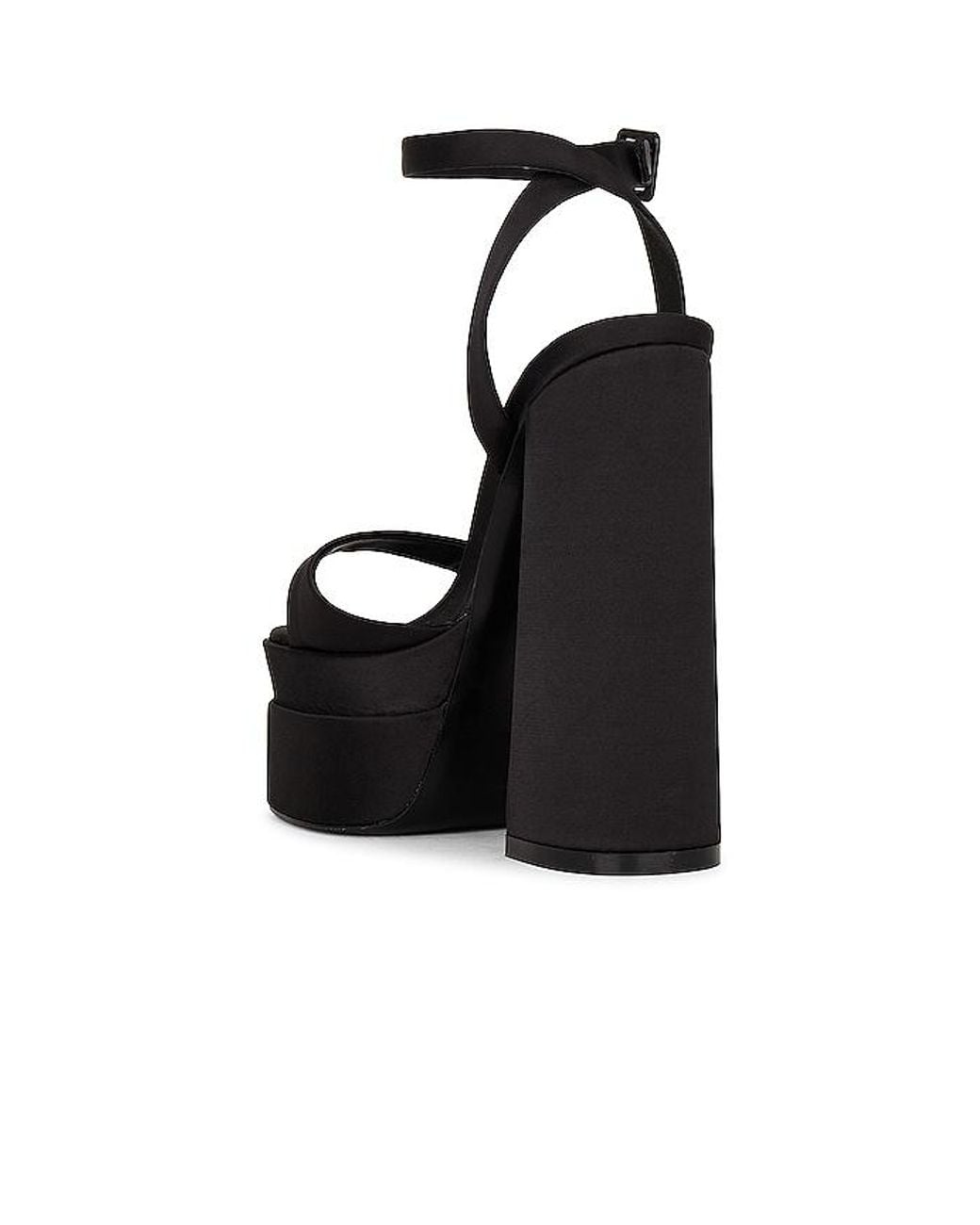 Raye Black Casia Ankle Strap Platform