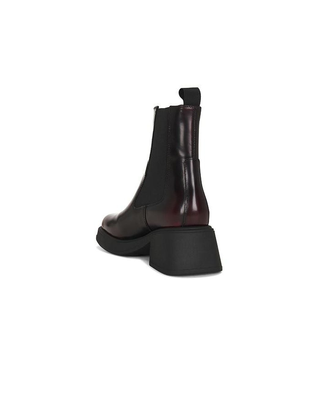 Vagabond Black Dorah Polished Leather Boot