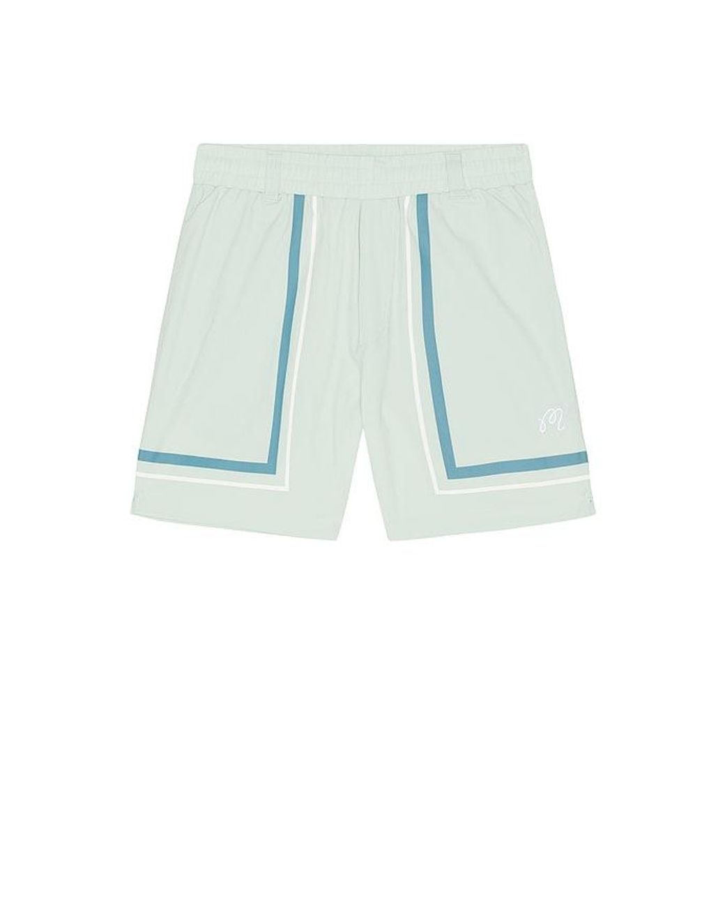 Malbon Blue Scooter Playa Swim Short for men