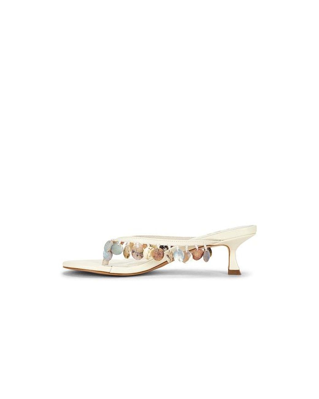 LPA White Nerina Sandal