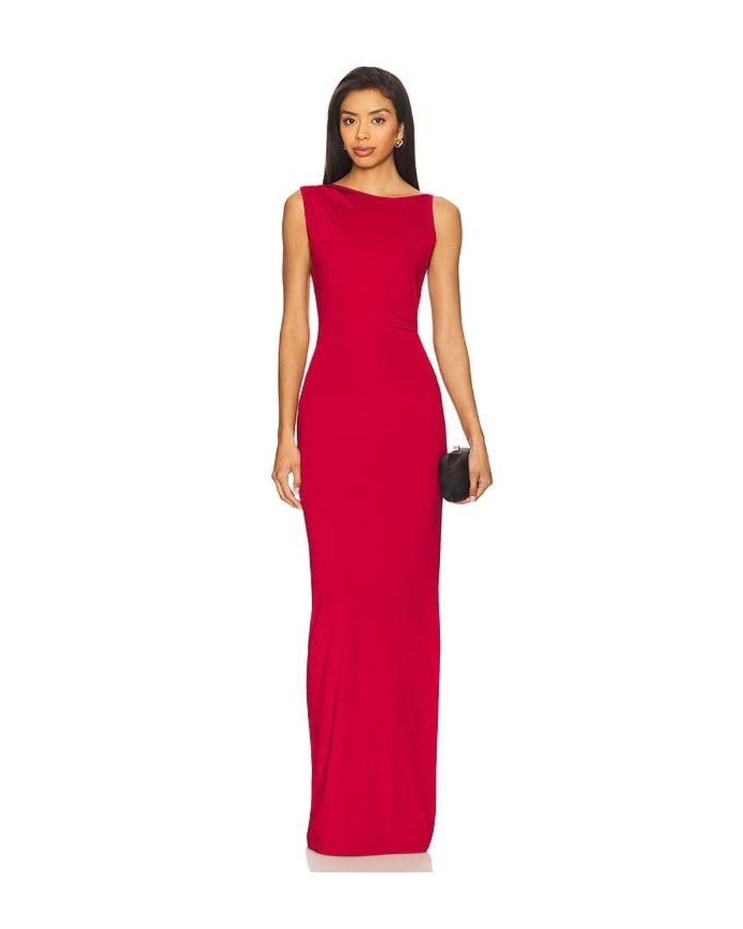 superdown Red Avya Maxi Dress