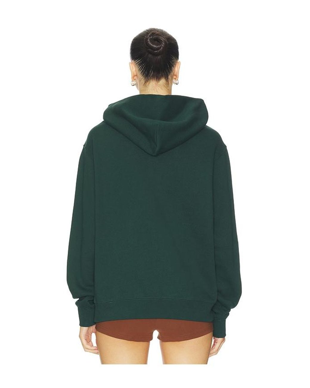 Quiet Golf Green Hoodie Stencil