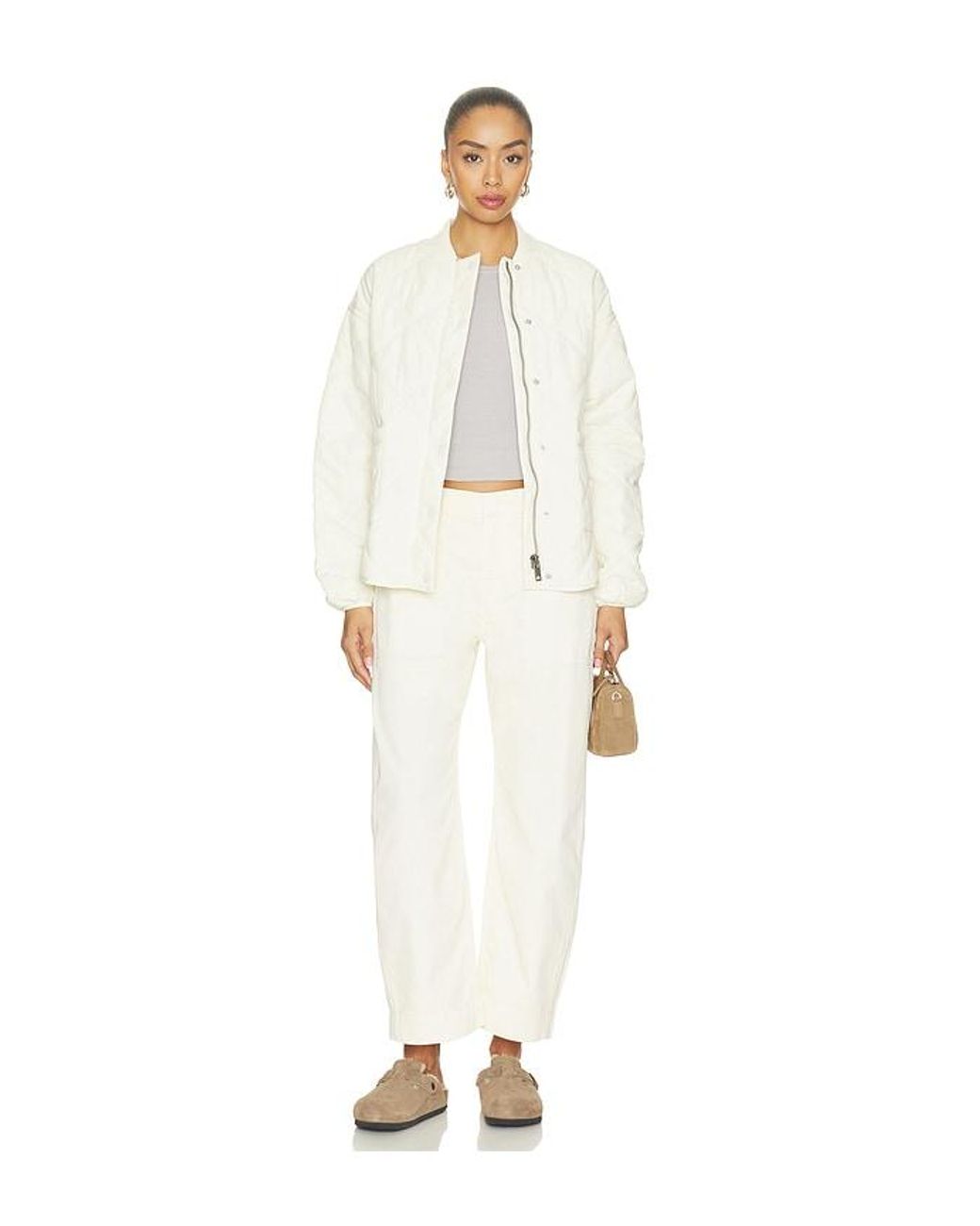 FAVORITE DAUGHTER White The Major Pant