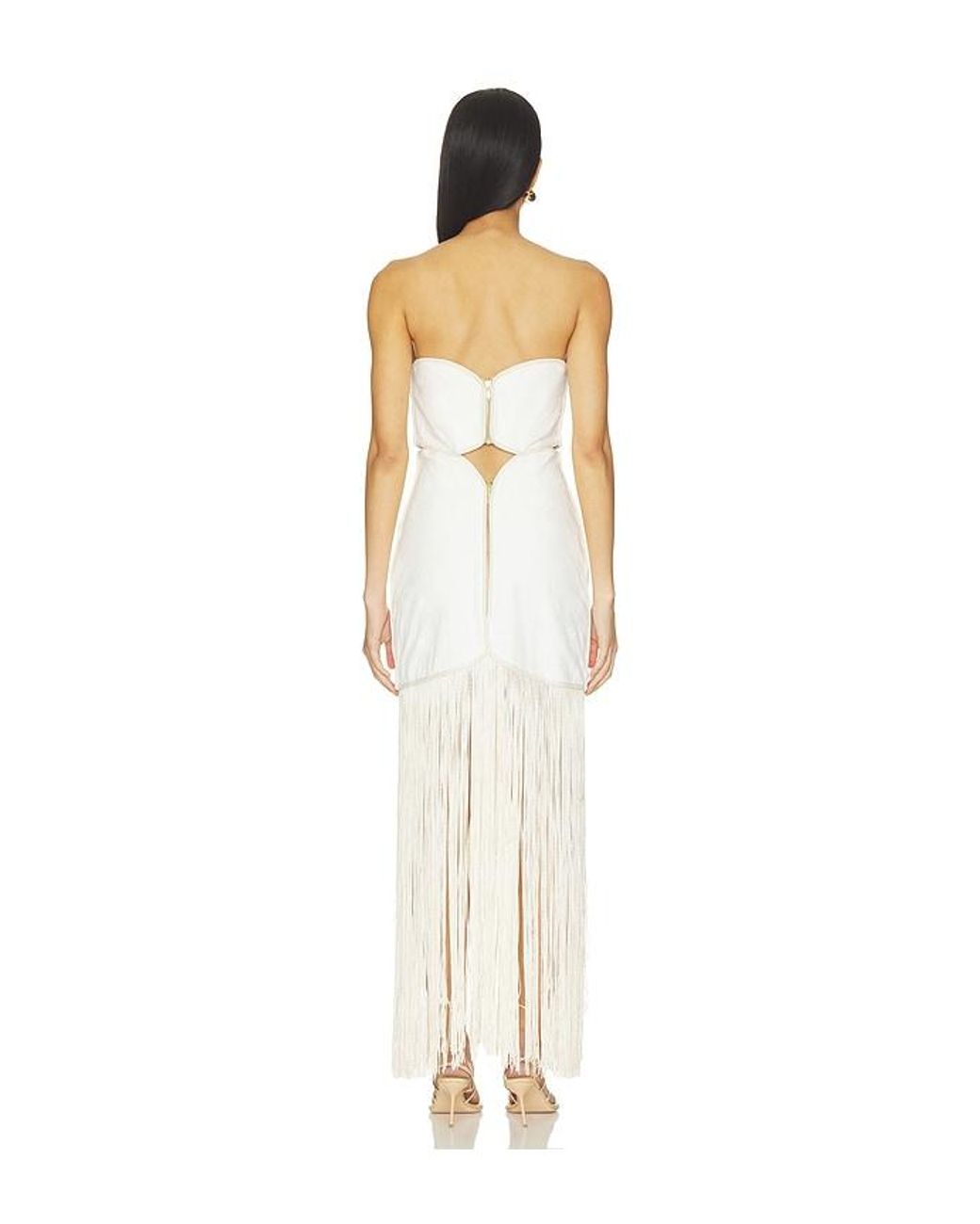 AZULU White Joaquina Dress