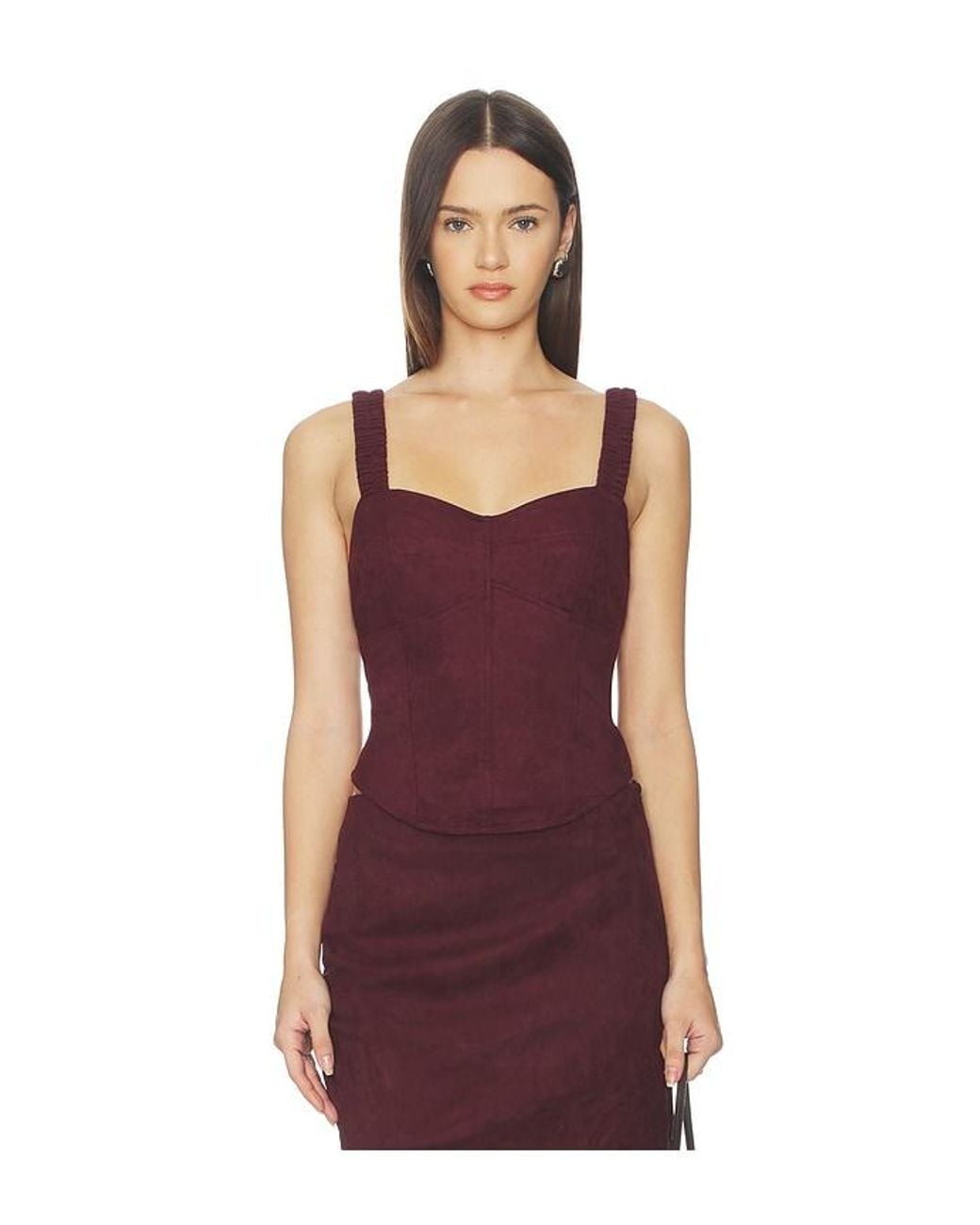 Heartloom Red Lennox Top