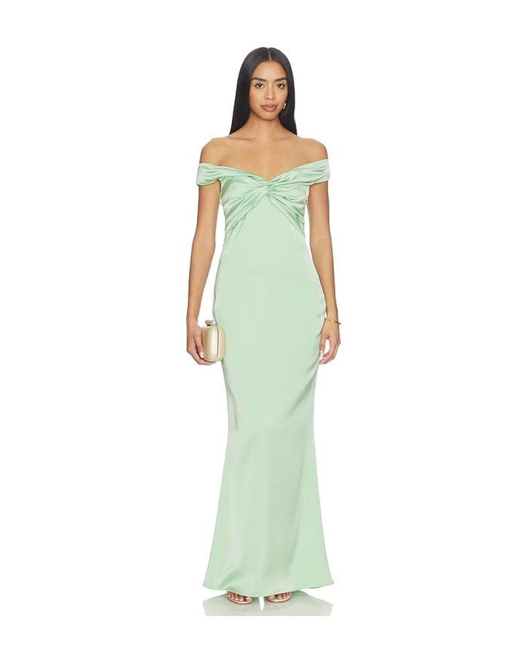Katie May White Liu Gown