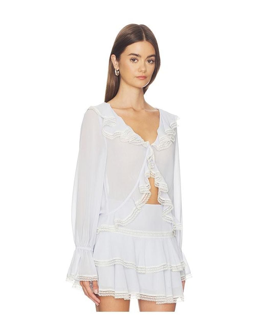 Tularosa White Solia Blouse
