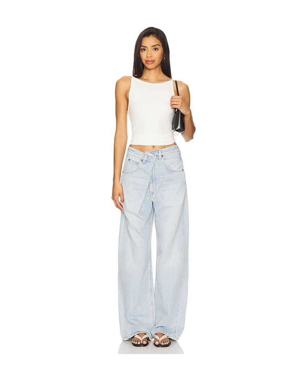 Agolde White Vana Jeans