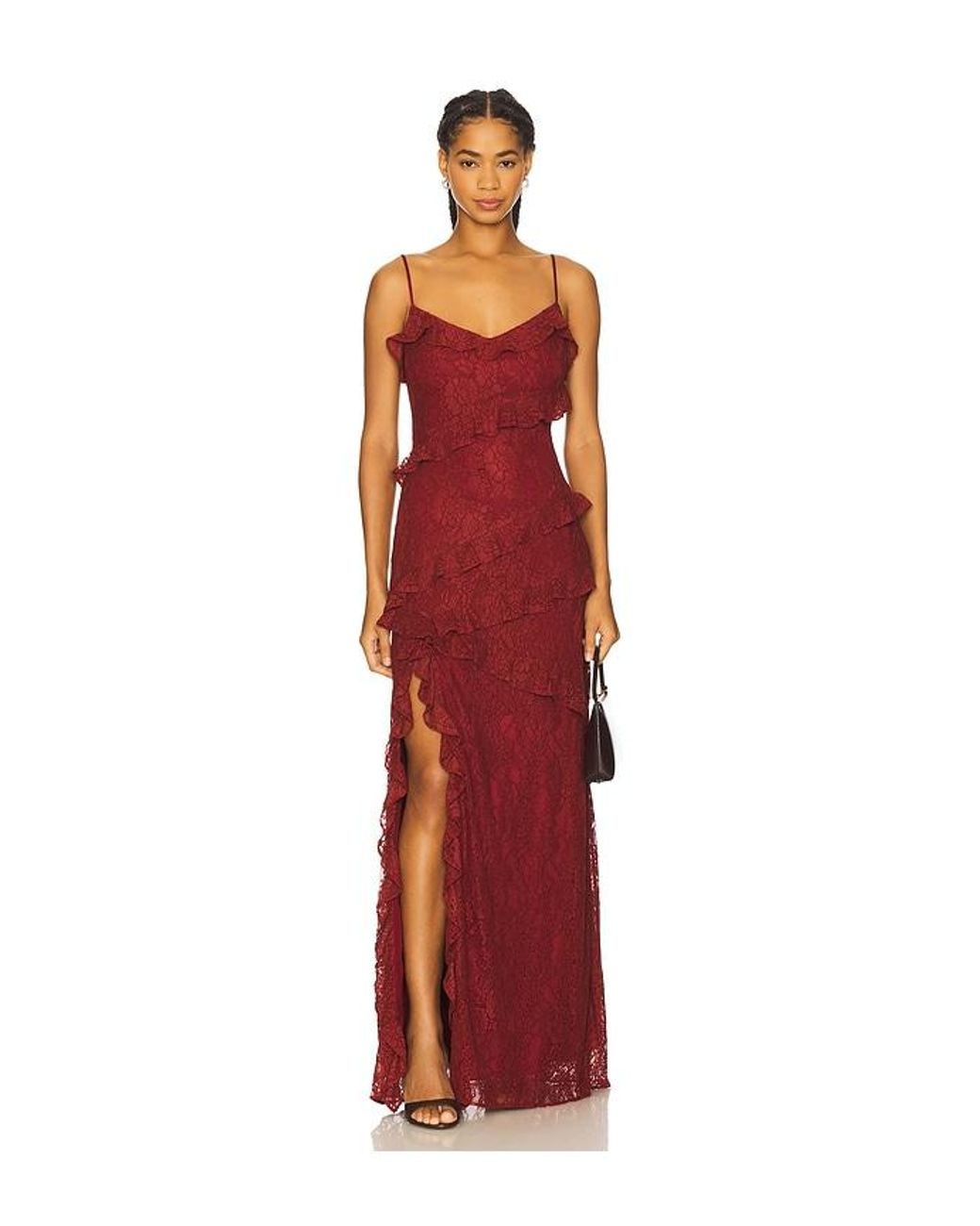 Tularosa Red Caila Maxi Dress
