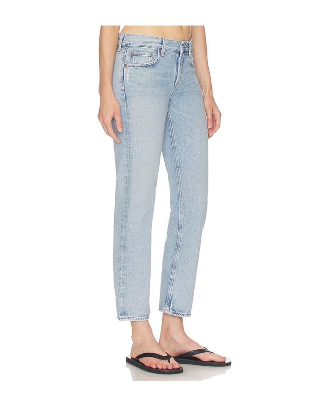 Agolde Blue Stovepipe Jean