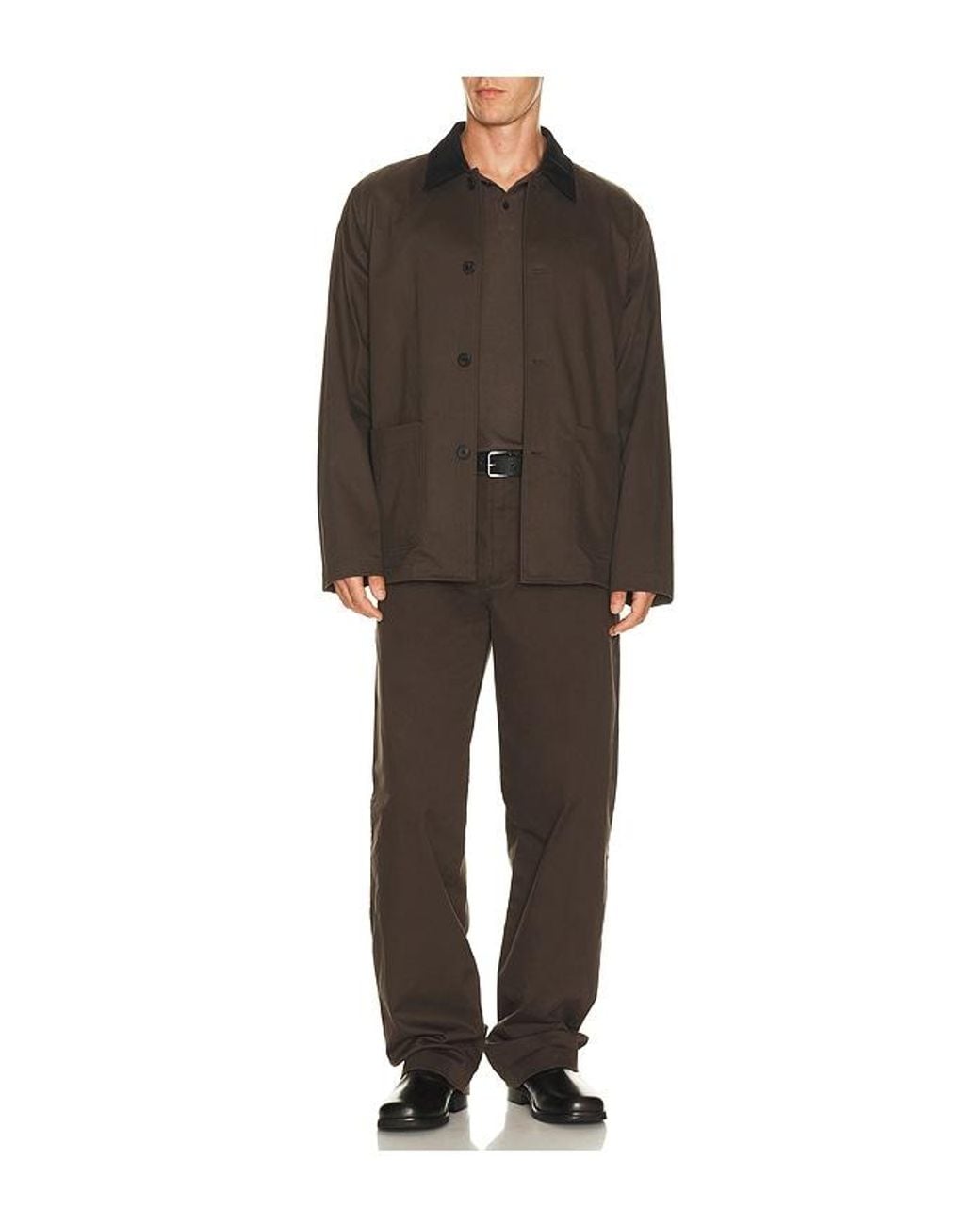Theory Brown 4 Button Jacket for men