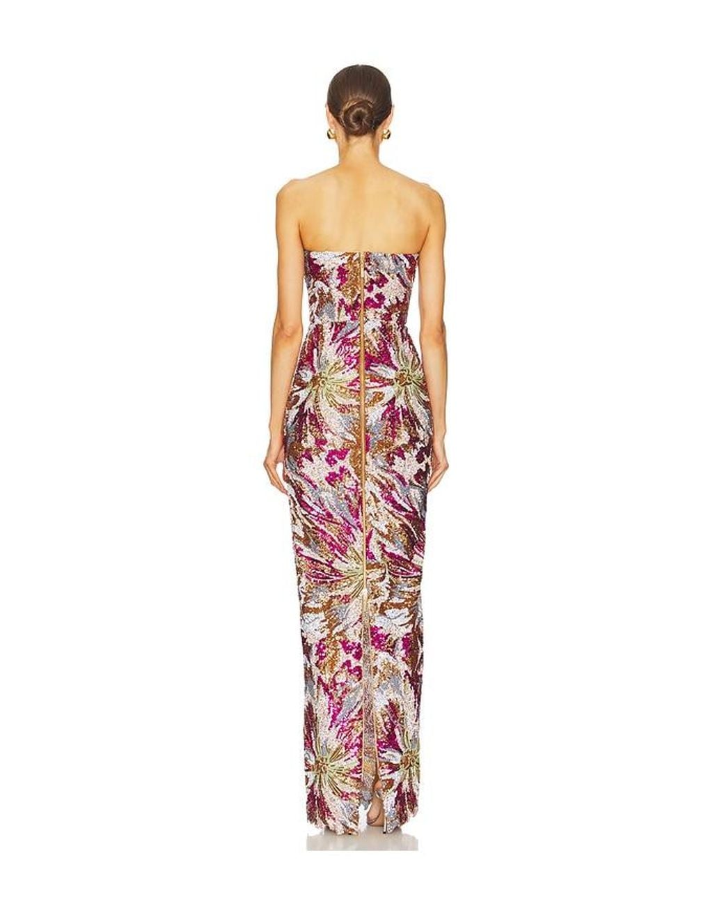 Bronx and Banco White Dahlia Maxi Dress