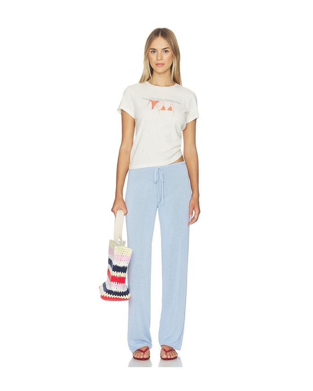 Re/done White Classic Tee Bare Minimum