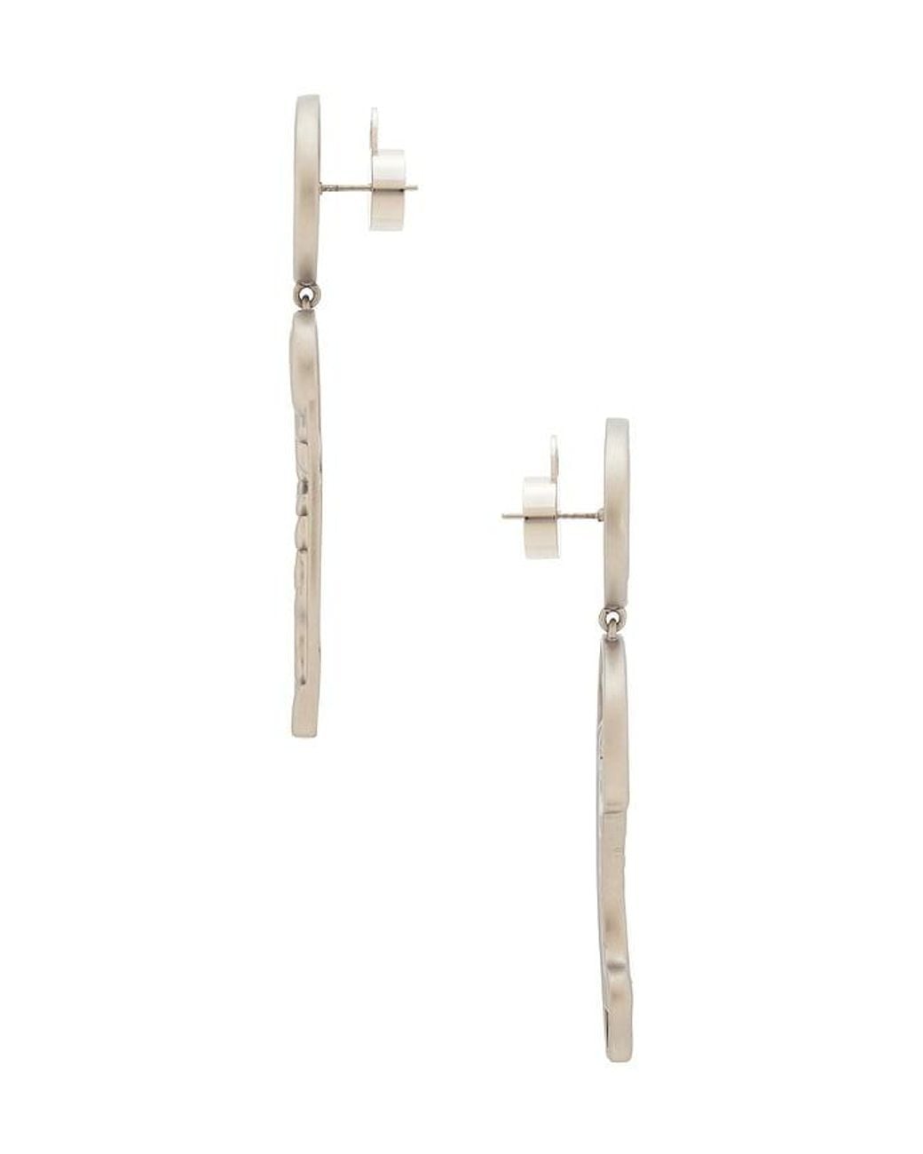 Julietta White Sirena Earrings