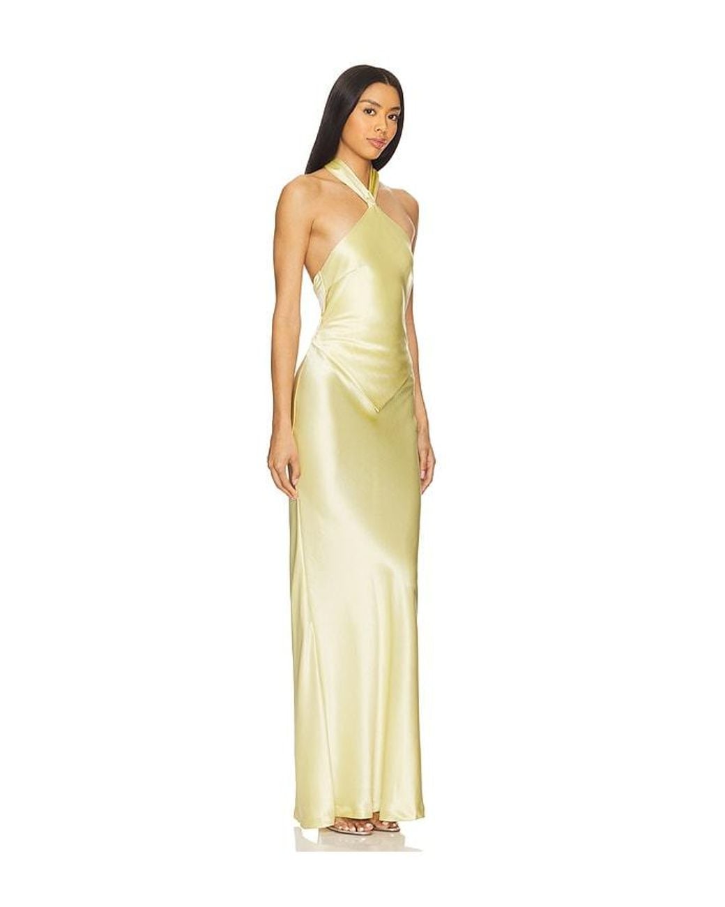 retroféte Metallic Ester Dress