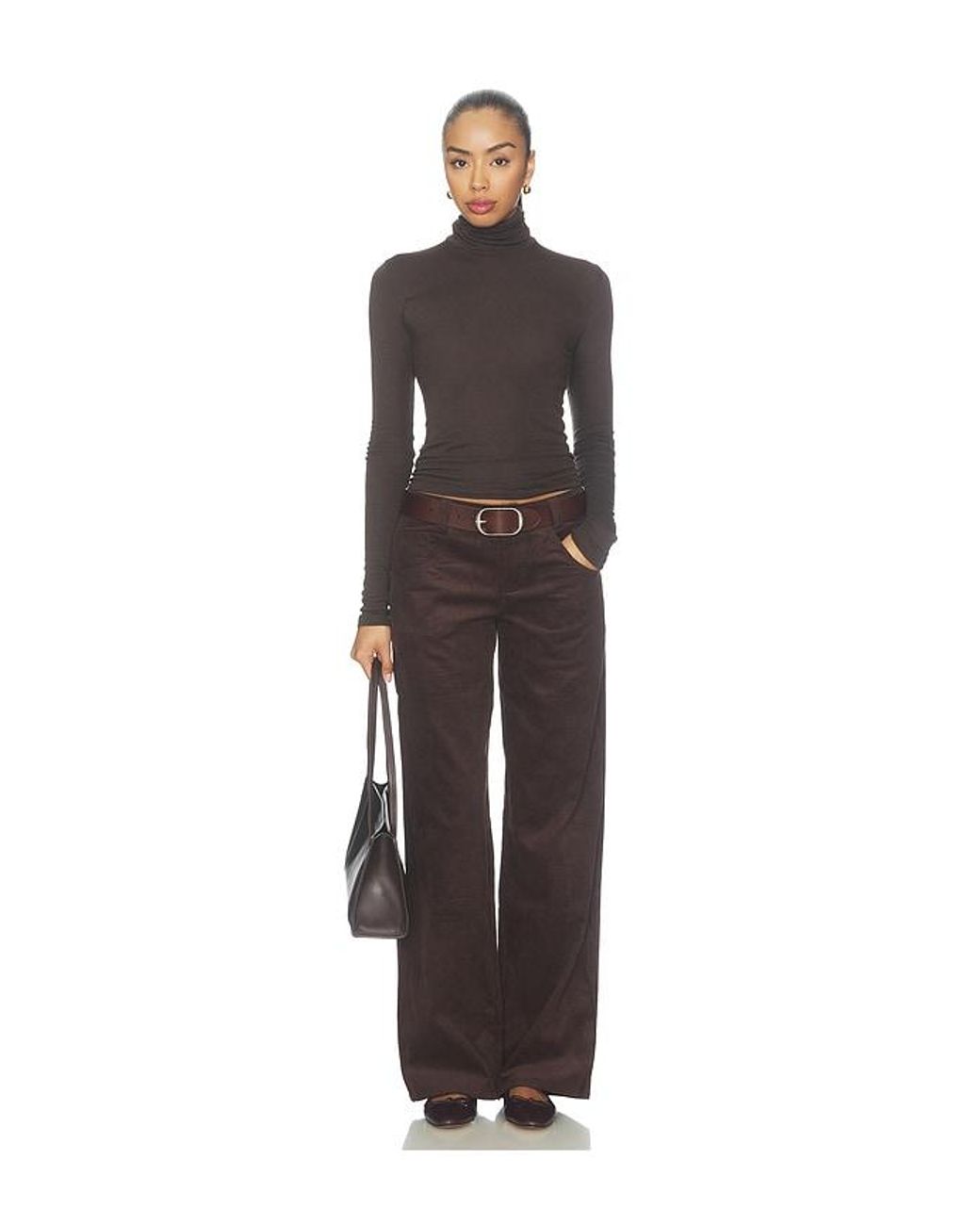 ALL THE WAYS Gray Margot Corduroy Pant