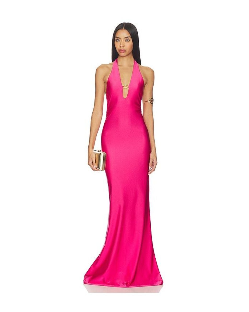 Shani Shemer Pink Sienna Maxi Dress