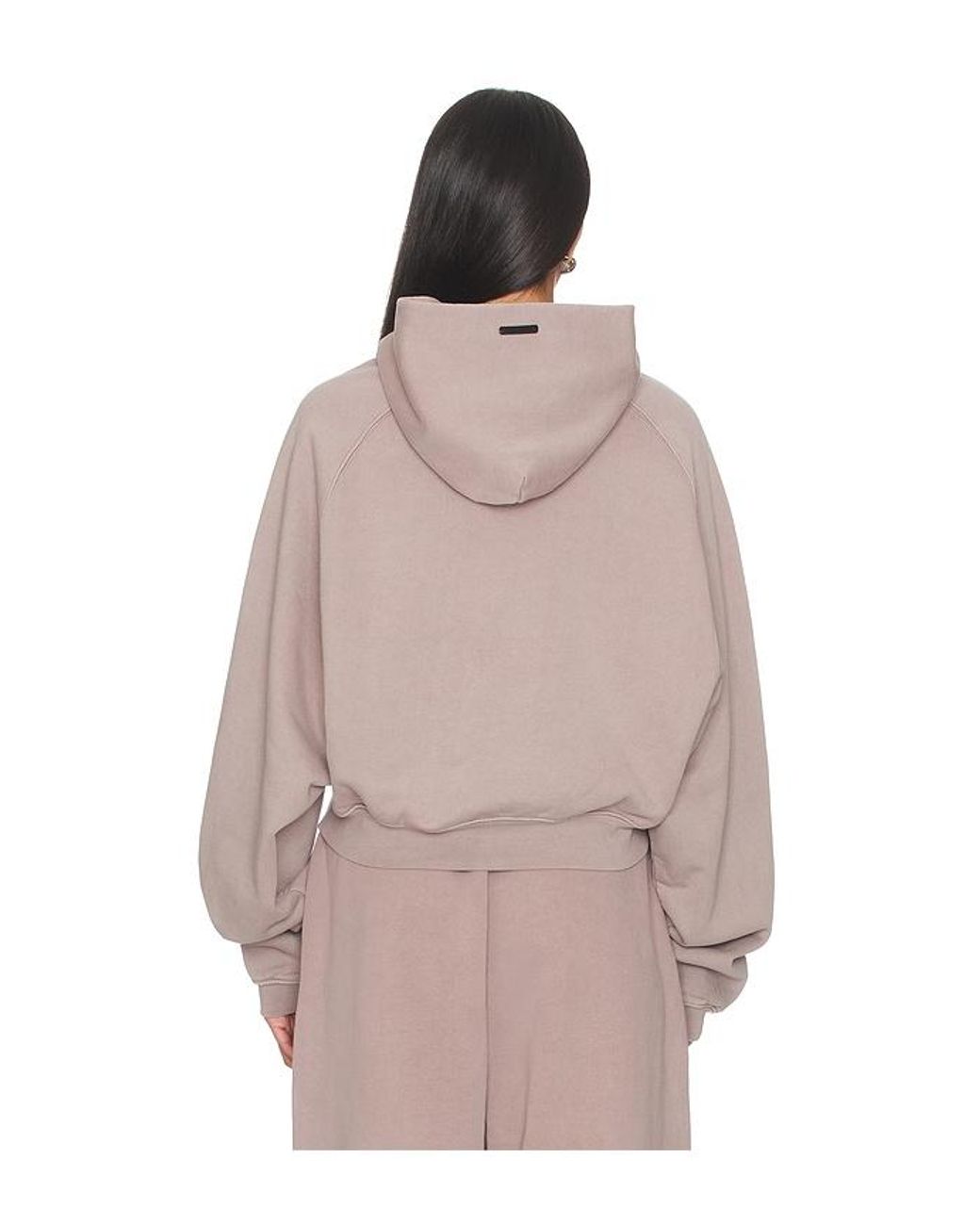 Fear Of God Multicolor Campus 90's Cropped Raglan Hoodie