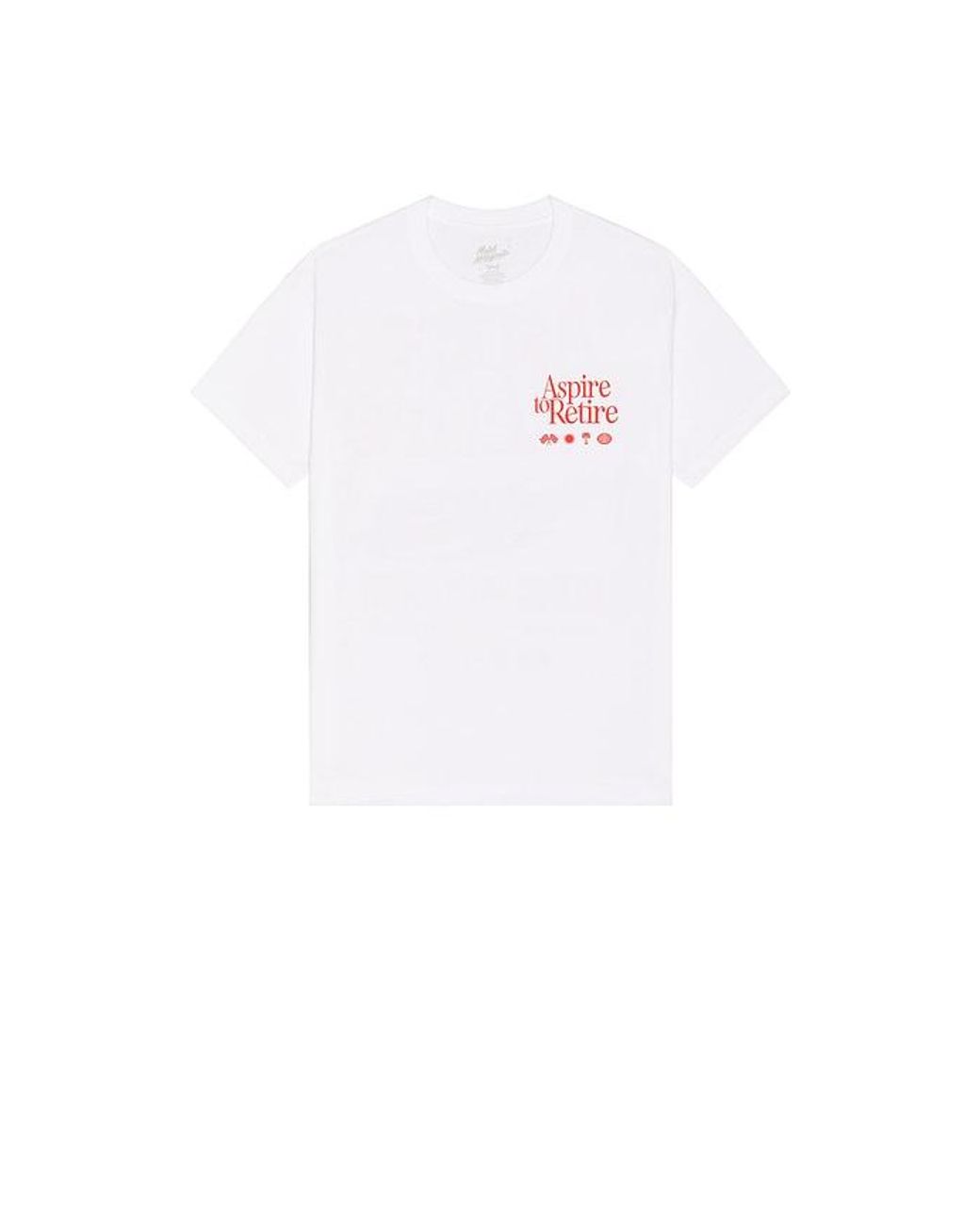 Motel Margarita White Racing Division Tee for men
