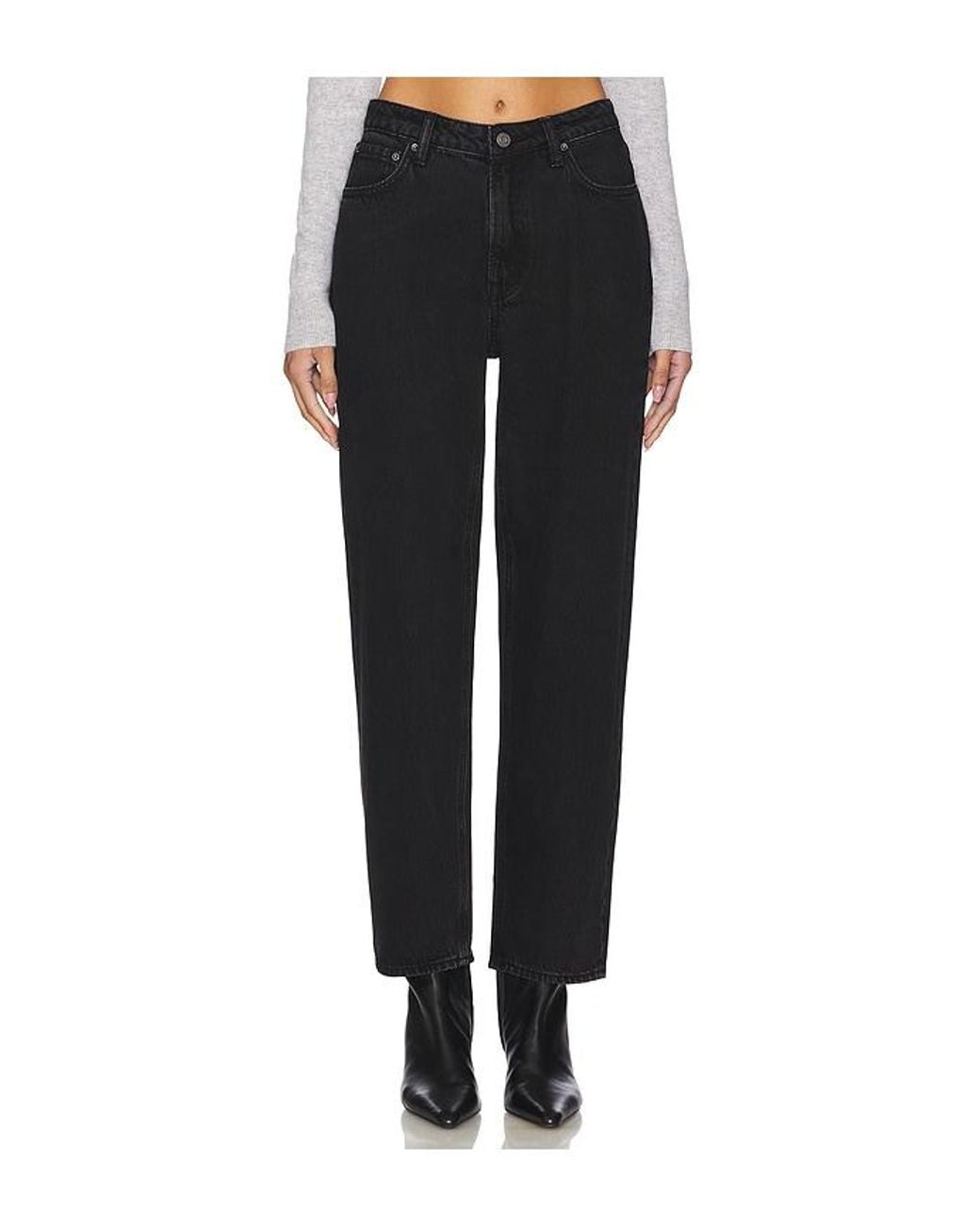 GRLFRND Black Eva Relaxed 90's Jeans
