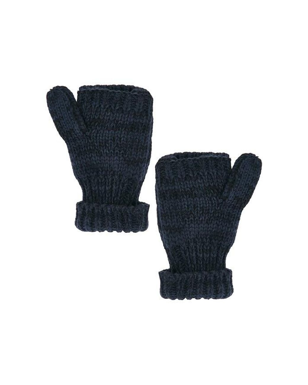 Free People Blue Marl It Pop Top Gloves
