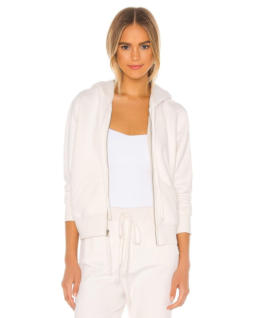 nili lotan zip up moletom com capuz