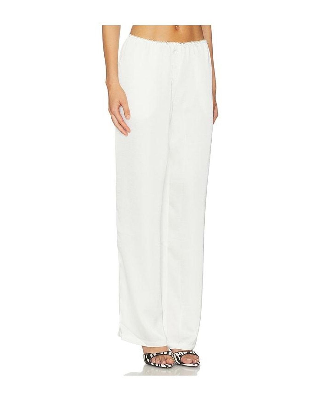 Lioness White Bloom Pant