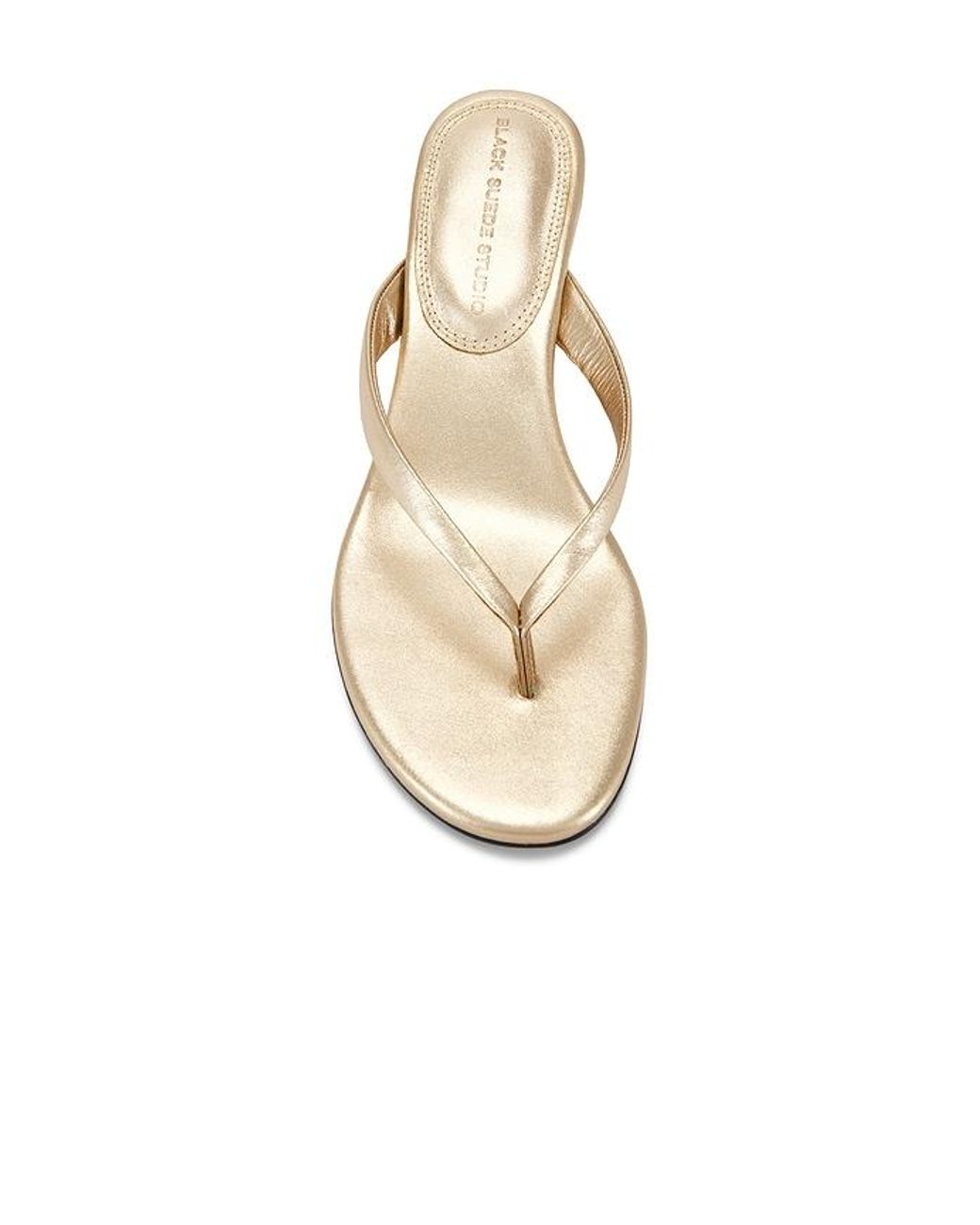 Black Suede Studio White Easy 50 Wedge Sandal