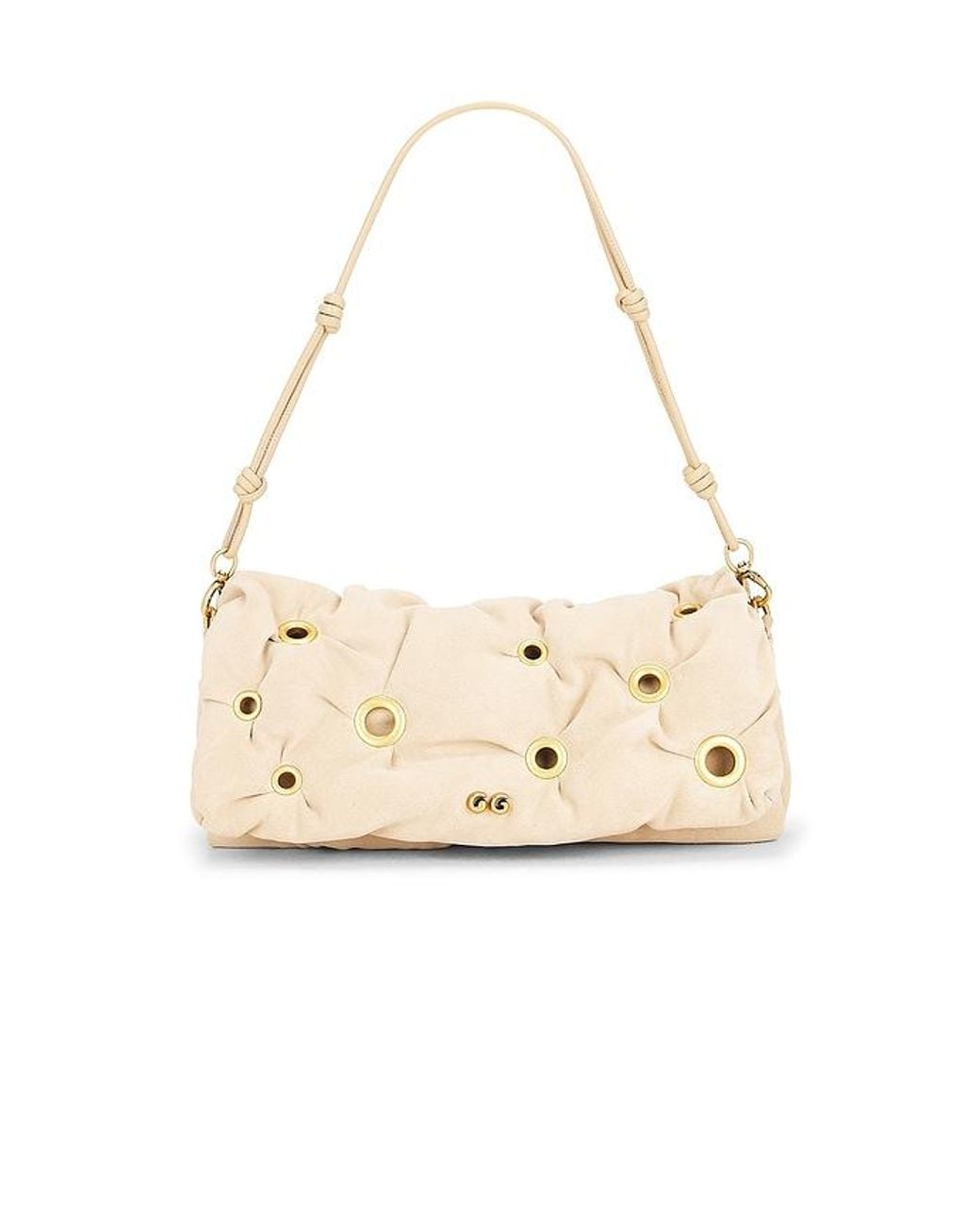 Cult Gaia White Amalia Clutch