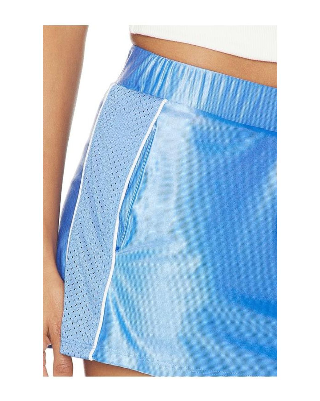 OFF SEASON Blue Color Blocked Skort