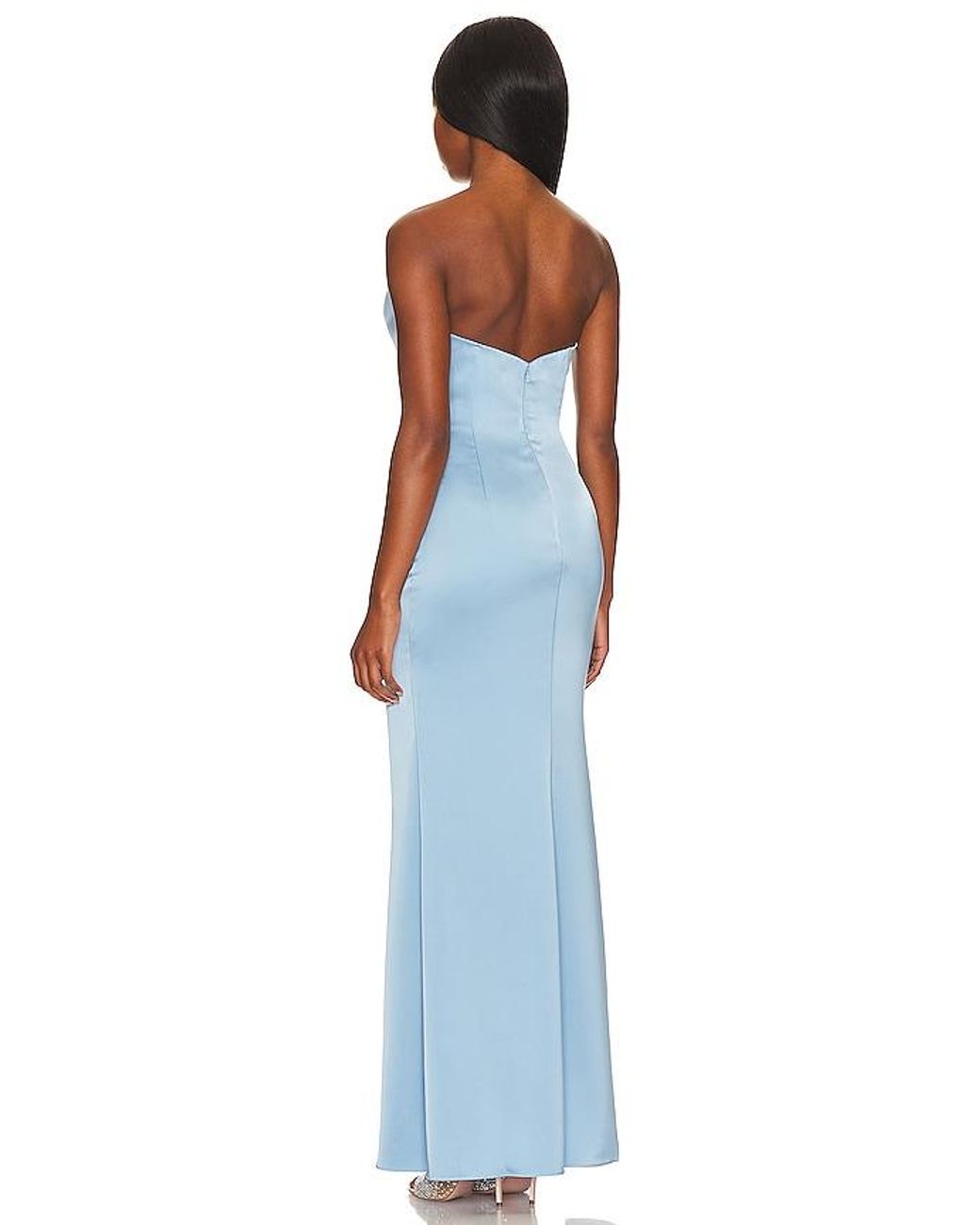 Katie May Blue X Revolve Taylor Gown