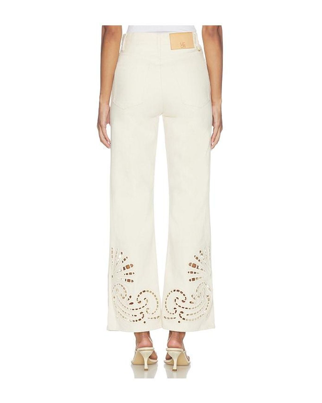 Ulla Johnson White The Lou Jean With Eyelet