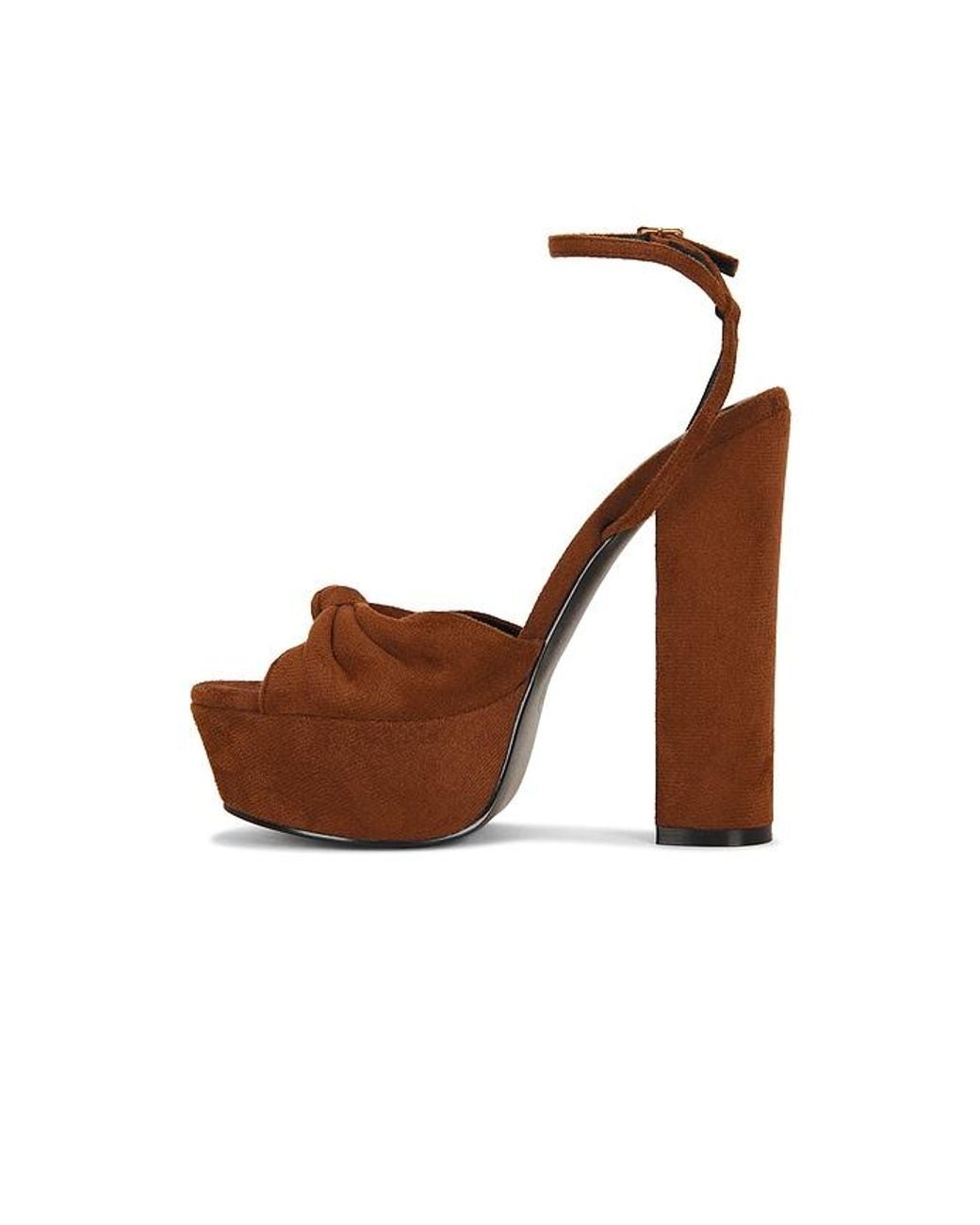 Femme LA Brown Janis Platform
