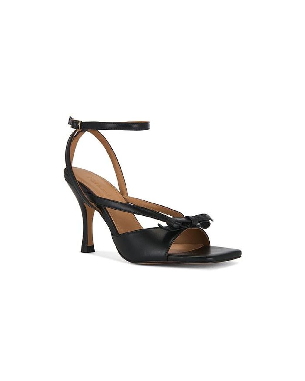 Flattered Black Sandale Margo
