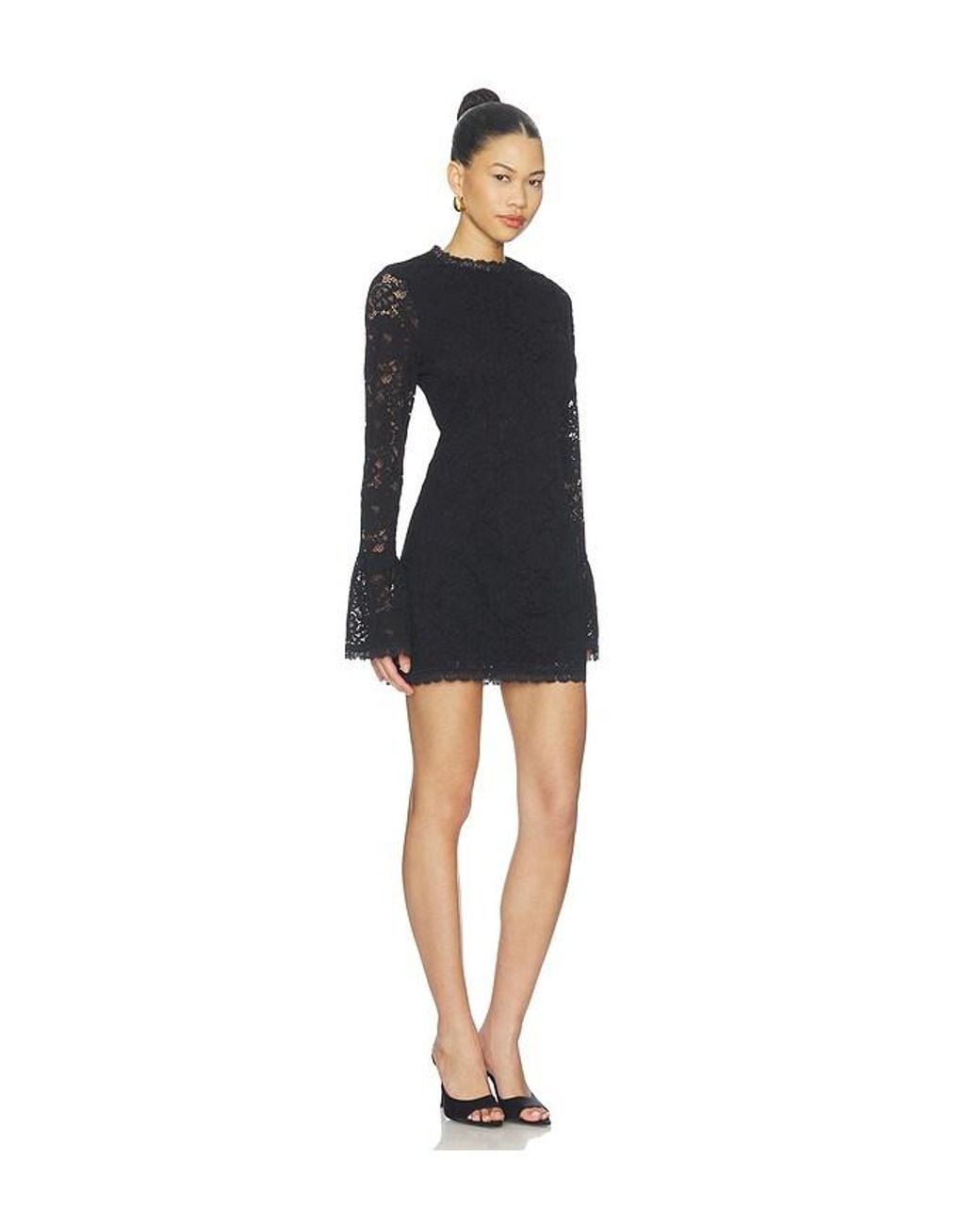 Line & Dot Black X Revolve Rena Mini Dress
