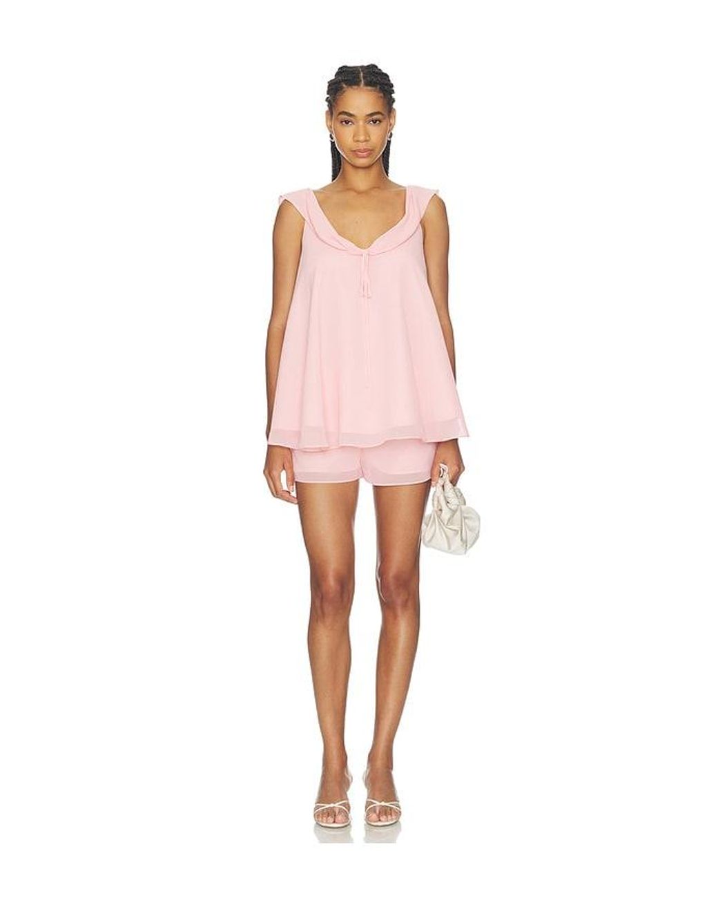 Amanda Uprichard Pink Mariko Short