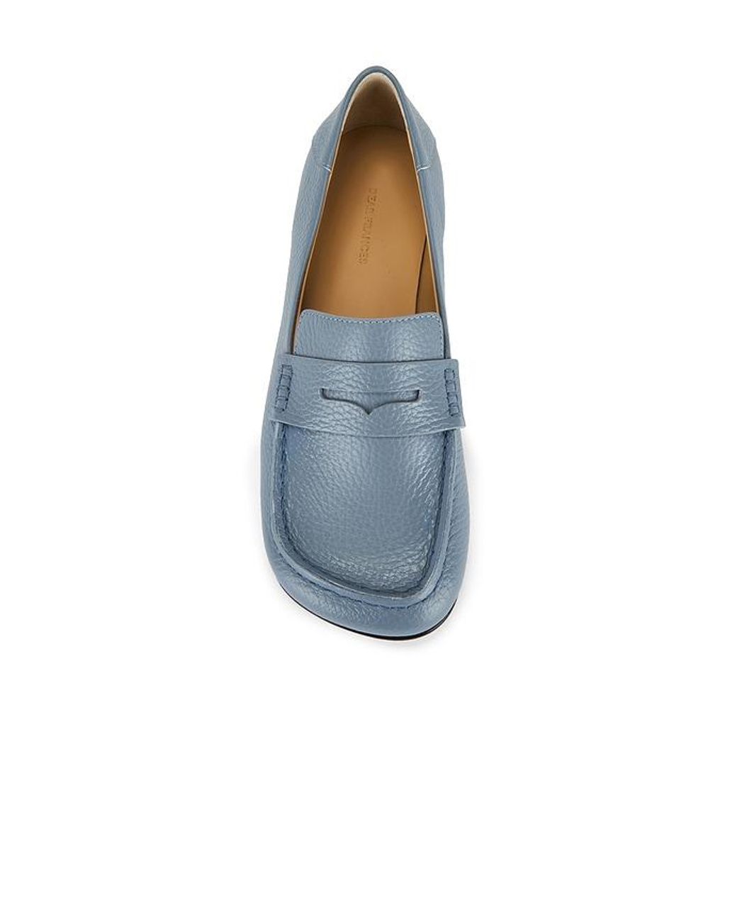 Dear Frances Blue Drew Loafer With Penny Strap